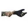 Primos Stretch-fit gloves w/sure-grip & ext.cuff - Mossy Oak