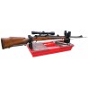 MTM Case Gard Portable Rifle Maintenance & Cleaning Center Red