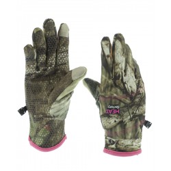 Heat factory Ladies heated pocket glove Mossy Oak L/XL