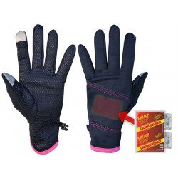 Heat factory Ladies heated pocket glove Black L/XL